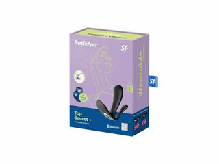 Satisfyer Top Secret Plus Wearable Vibrator Black-thumb-3