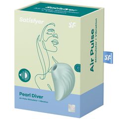 Satisfyer Pearl Diver Mint Clit Stimulator-thumb-3