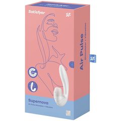 Satisfyer Supernova White Clit Stimulator + Vibrator-thumb-2