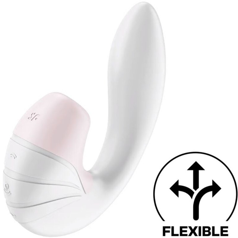 Satisfyer Supernova White Clit Stimulator + Vibrator