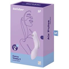 Satisfyer Curvy Trinity 2 Air Pulse Vibrator-thumb-3