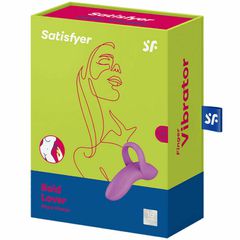 Satisfyer Bold Lover Finger Vibrator Pink-thumb-1