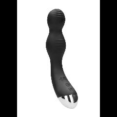 Remote Controlled E-Stim & Vibrating G/P-Spot Vibrator - Black edition Bulk-thumb-1