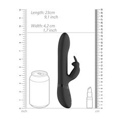 Amoris - Stimulating Beads Rabbit - Black-thumb-2