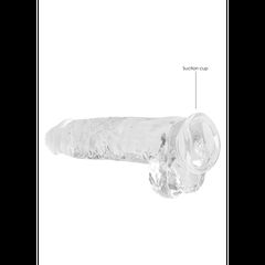 Realistic Dildo with Balls - 9"/ 23 cm-thumb-1