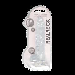 Realistic Dildo with Balls - 9"/ 23 cm-thumb-6