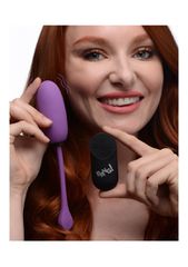 28X Plush Egg & Remote Control - Purple-thumb-3