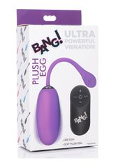 28X Plush Egg & Remote Control - Purple-thumb-4