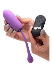28X Plush Egg & Remote Control - Purple-thumb-2