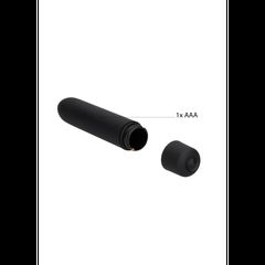 Ouch Silicone Vaginal Vibrating Dilator Set - Black-thumb-5