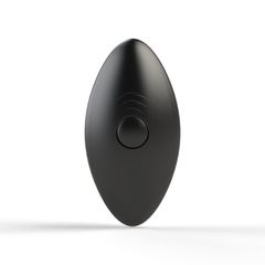 QUATTRO Remote Control Vibrating Pleasure Beads - Black-thumb-2