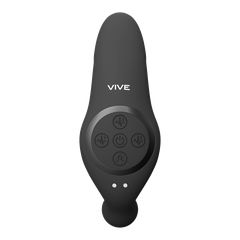 Kata - Pulse Wave & Vibrating Double Penetration Vibrator - Black-thumb-3