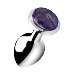 XR Brands Gemstones Amethyst Gem Medium Anal Plug