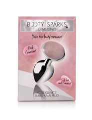 XR Brands Gemstones Rose Quartz Gem Small Anal Plug