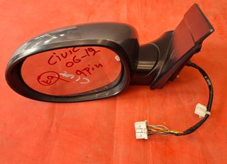 HONDA CIVIC 2006-2012  H/B- L/B ΚΑΘΡΕΦΤΗΣ ΗΛΕΚΤΡΙΚΟΣ ΑΡΙΣΤΕΡΟΣ (9pin) (Η ΑΝΑΔΙΠΛΩΣΗ ΔΕΝ ΛΕΙΤΟΥΡΓΕΙ )Α2*