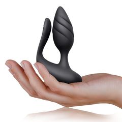 Rocks Off Cocktail Remote Control Plug Black-thumb-1