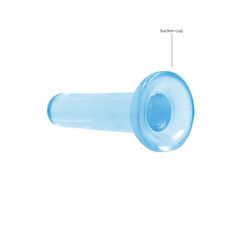 Non Realistic Dildo with Suction Cup Blue-thumb-1