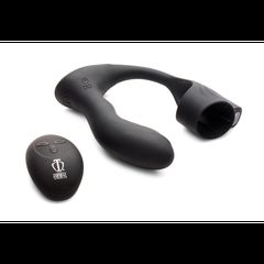 Silicone Prostate Plug with Cockring and Remote Control-thumb-1