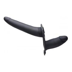 Pegger Beginner Vibrating Double Dildo + Harness