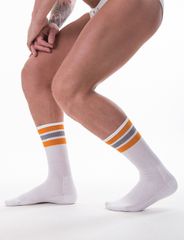 Barcode Berlin ME-TIME Socks White-Orange