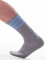 Barcode Berlin ME-TIME Grey-Blue Socks-thumb-1