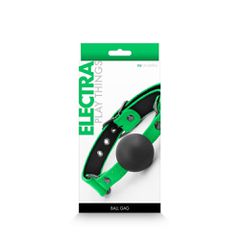 Ns Novelties Electra Ball Gag Green