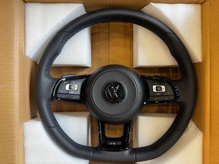 Τιμόνι για Volkswagen R line μαζί με αερόσακο-thumb-1