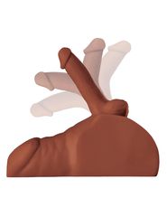 PDX Plus Perfect Ride Masturbator Butt Brown-thumb-3