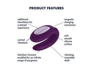 Satisfyer Partner Box 1 Purple App Controlled Vibrators-thumb-5