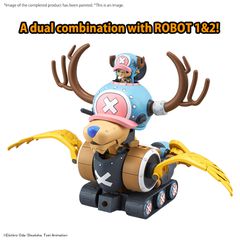 ONE PIECE - Chopper Robot 1&2 (Chopper Tank & Chopper Wing) -Model Kit-thumb-4