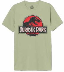 JURASSIC PARK - Grunge logo jurassic - T-Shirt Men (S)