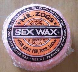 κερί για σερφ και  Skateboard   Mr. Zog's Sex Wax®