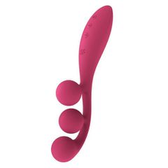 Satisfyer Tri Ball 1 Multi Vibrator Red-thumb-2