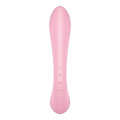 Satisfyer Triple Oh Multi Rabbit Vibrator Pink-thumb-3