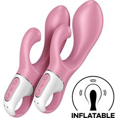 Satisfyer Air Pump Bunny 2 Inflatable Rabbit Vibrator Ancient Pink