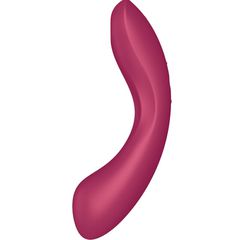 SATISFYER - CURVE TRINITY 1 AIR PULSE VIBRATION RED-thumb-9