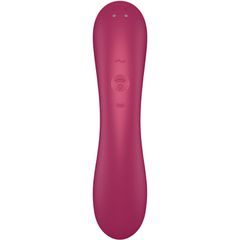 SATISFYER - CURVE TRINITY 1 AIR PULSE VIBRATION RED-thumb-6