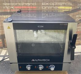 Φούρνος Ηλεκτρικός Kυκλοθερμικός Με Υγρασία 5x1/1Gn 78x73x78Cm ALPHATECH ICON - Μεταχειρισμένος.