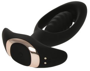 Anal Plug Expension Remote Control 9 Vibration Modes USB Silicone-thumb-3