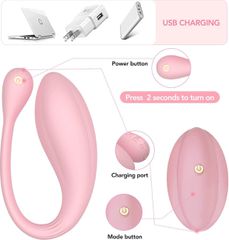 Mokko Toys Magnolia Vibrator Egg 10 Vibration Modes Liquid Silicone