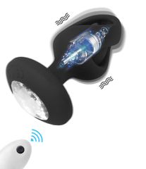 Passion Labs Kai Anal Plug 12 Vibration Modes Silicone-thumb-1