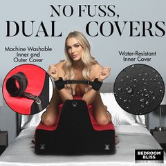XR BRANDS LOVER'S BONDAGE BENCH RED-thumb-6