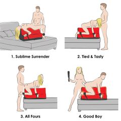 XR BRANDS LOVER'S BONDAGE BENCH RED-thumb-7