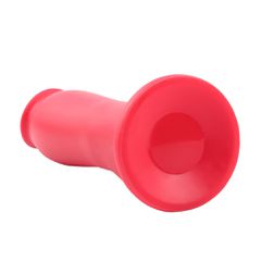 Real Burst Vibrator 8 Vibration Modes Liquid Silicone USB Red-thumb-2