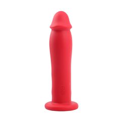 Real Burst Vibrator 8 Vibration Modes Liquid Silicone USB Red-thumb-4