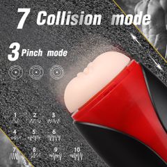 Tay 7 Masturbator Automatic Pulsing Modes 3 Modes USB Suction-thumb-1