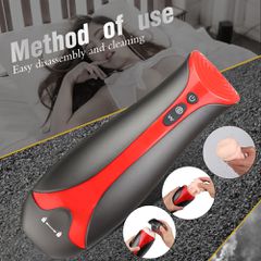 Tay 7 Masturbator Automatic Pulsing Modes 3 Modes USB Suction-thumb-5