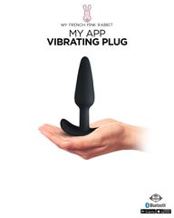 Clara Morgane My App Vibrating Plug Black-thumb-4
