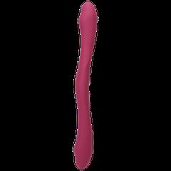 Duet - Double Ended Vibrator with Wireless Remote - Berry-thumb-3
