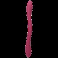 Duet - Double Ended Vibrator with Wireless Remote - Berry-thumb-2